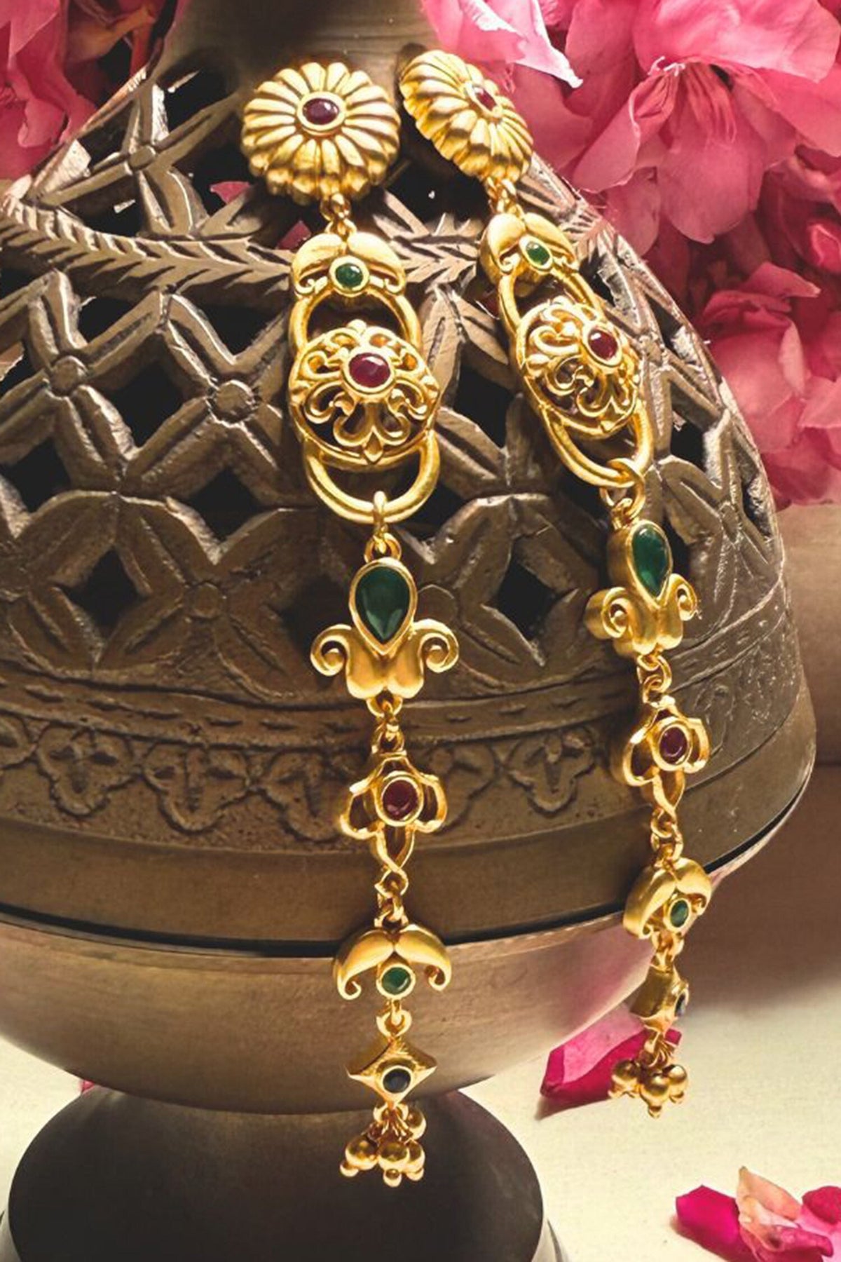 Gulbahaar Statement Earrings 