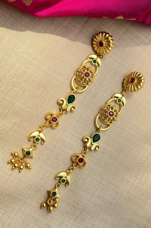 Gulbahaar Statement Earrings 