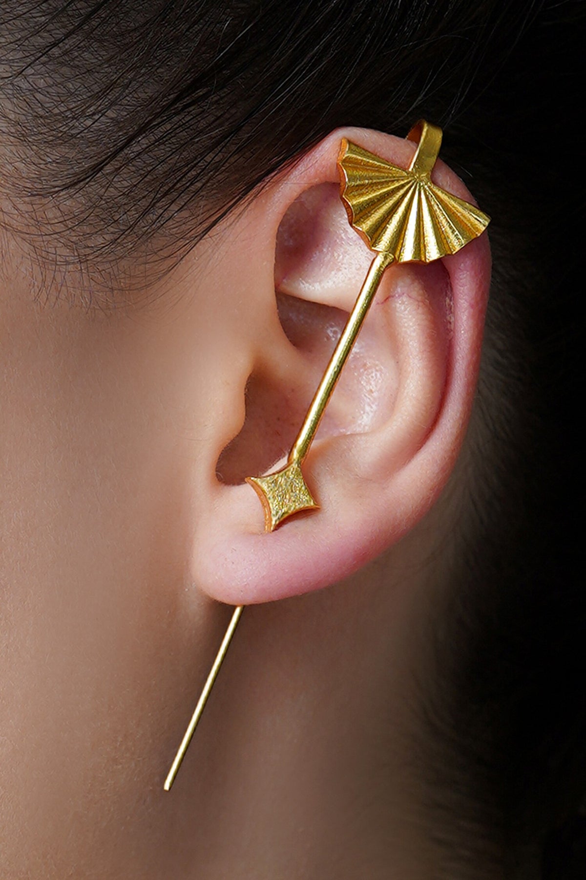 Sol Flair Cuff Earrings 