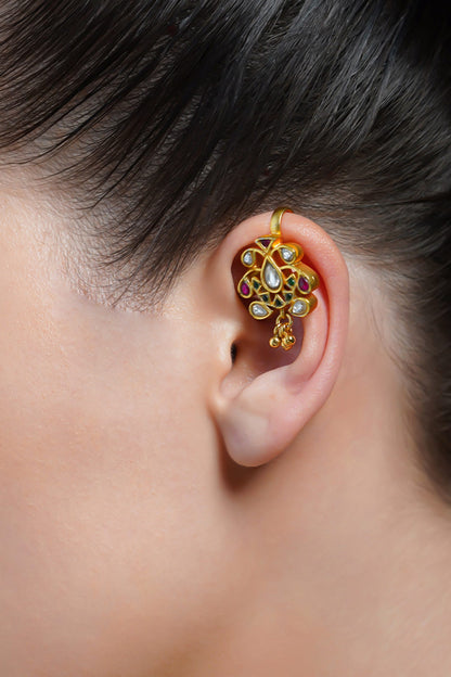 Swarnika Stud Ear Cuffs 