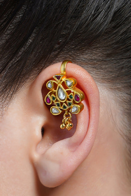Swarnika Stud Ear Cuffs 