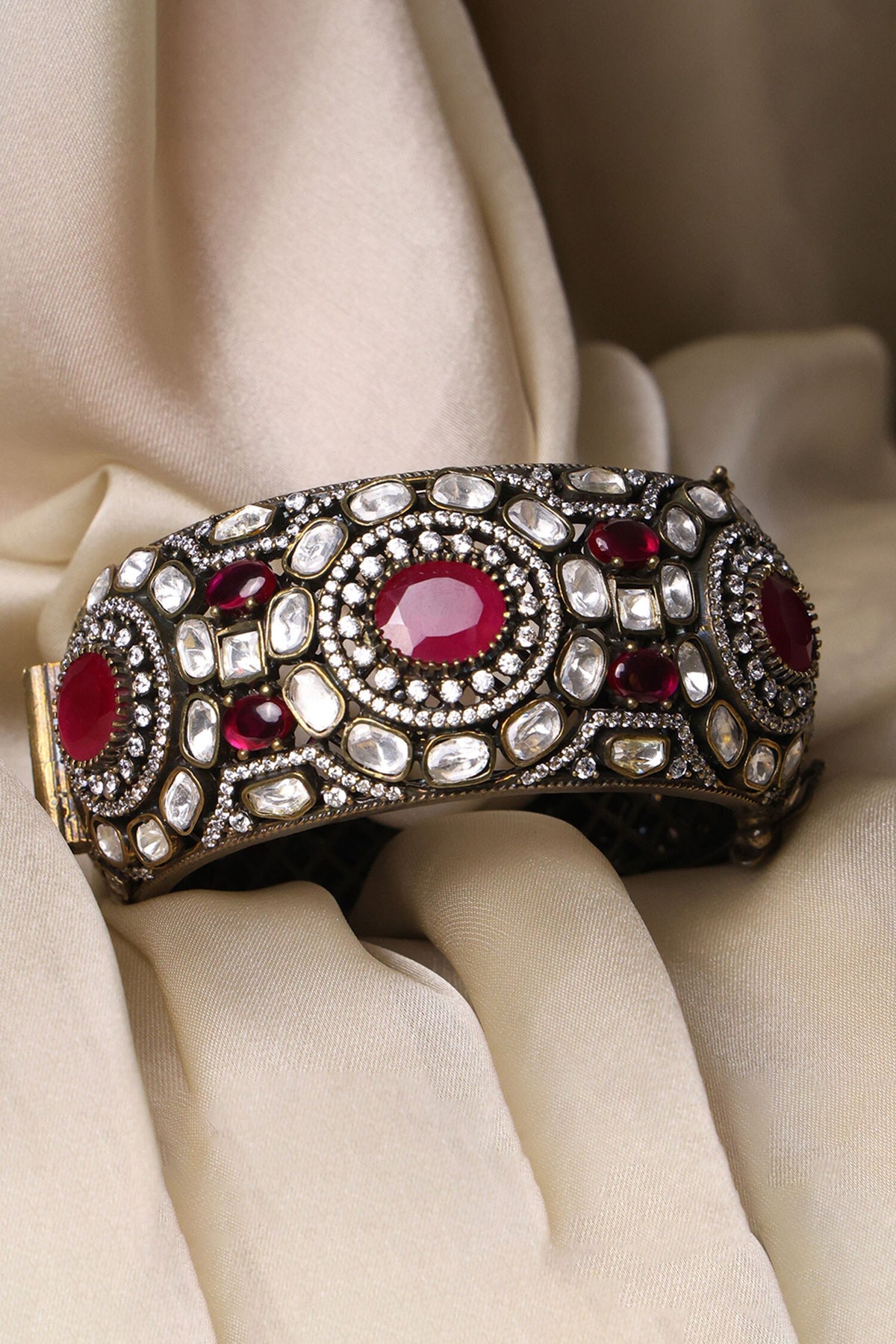 Majestic Ruby Red Bangle 