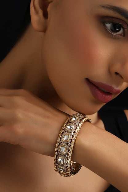 Gold Polki Kada 