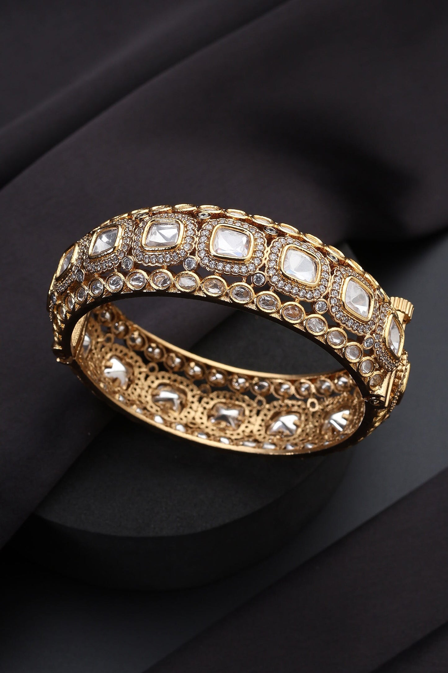 Gold Polki Kada 
