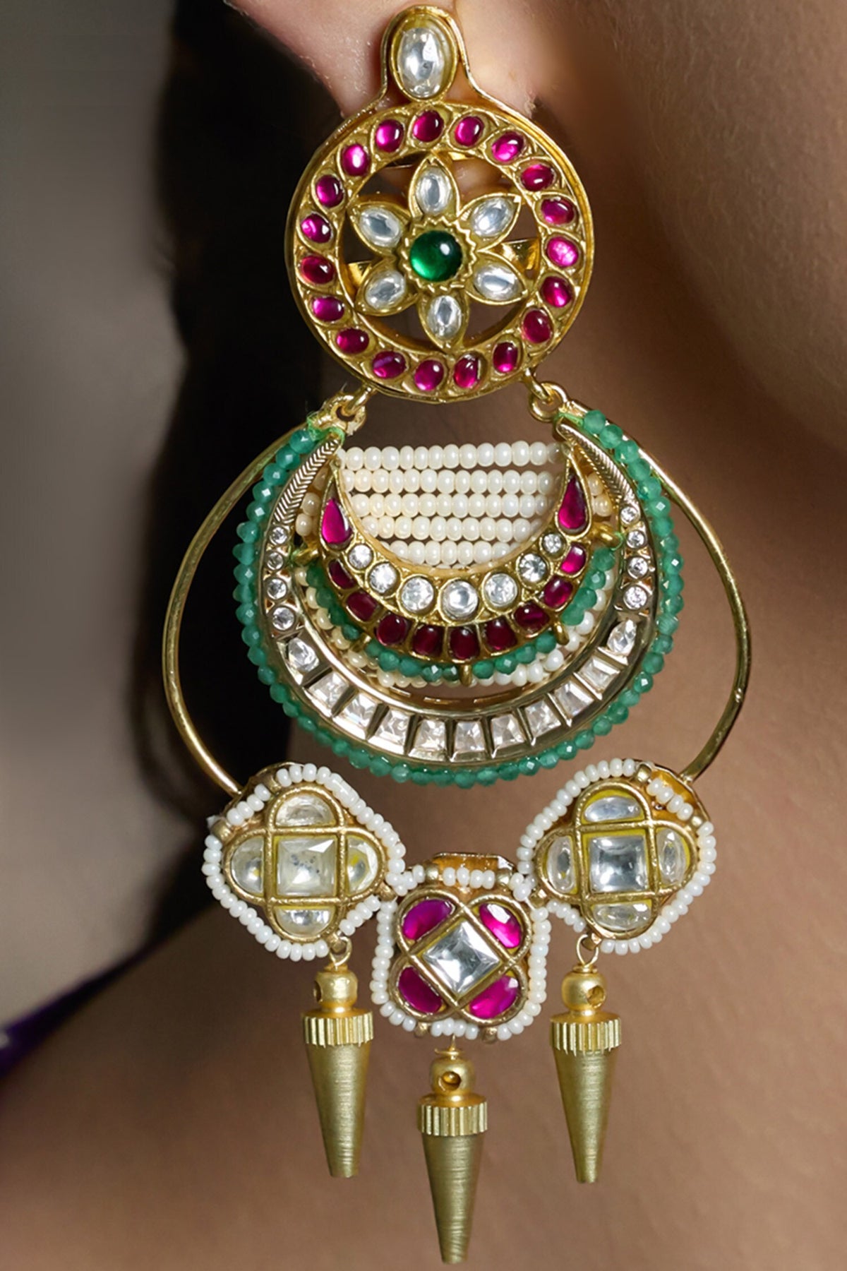 Zewar-e-Shaahi Chandbalis Earrings 