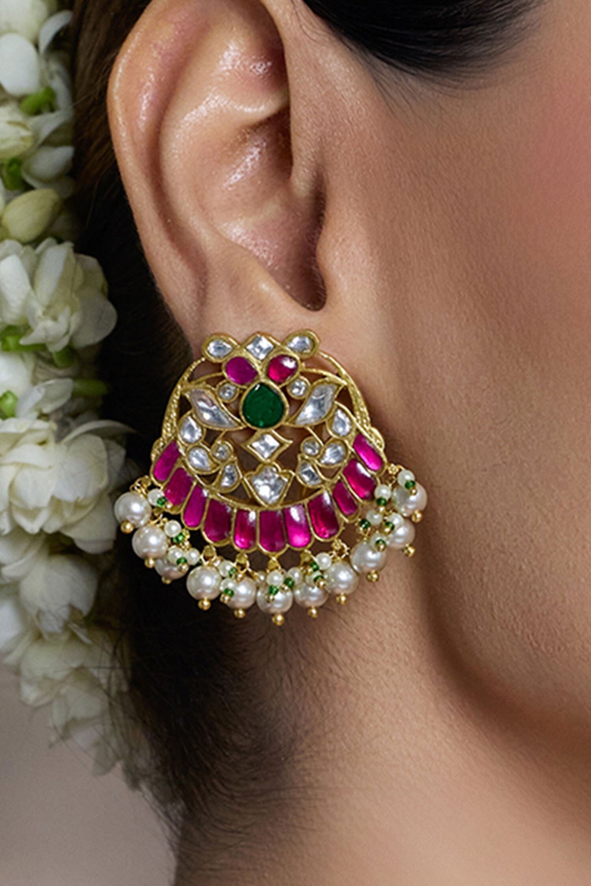 Divine Sparkle Stud Earrings 