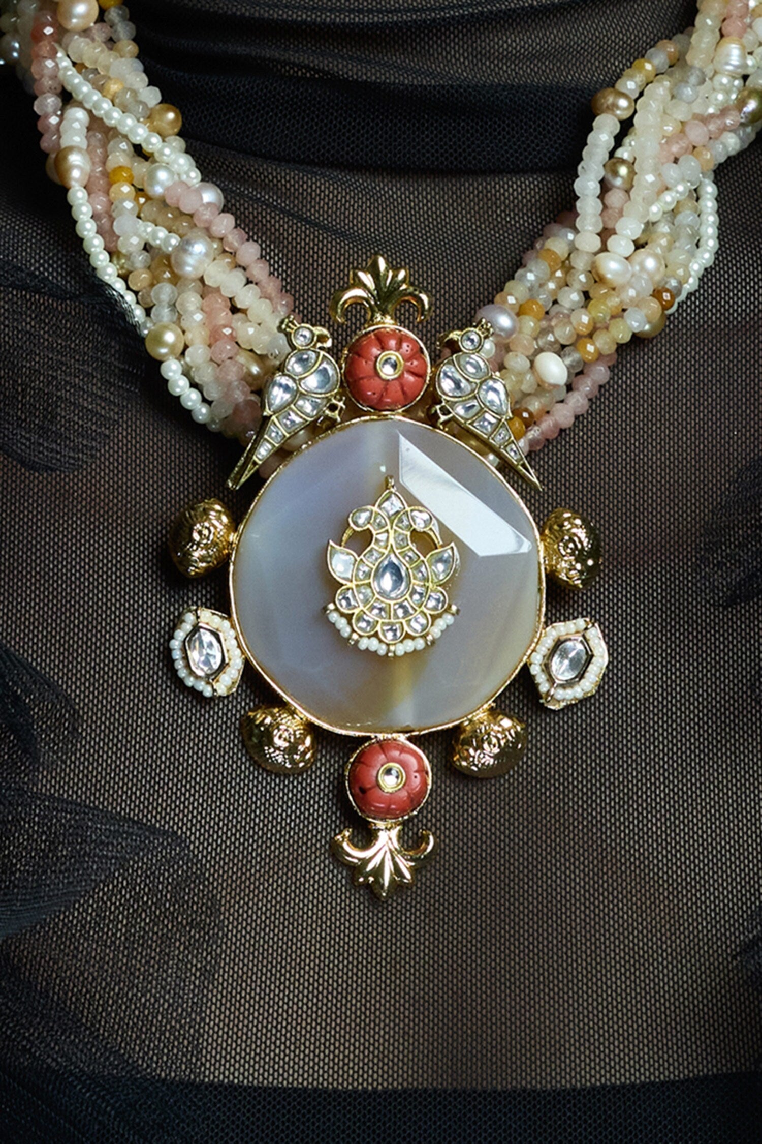 Enchanted Blossom Pendant Necklace 