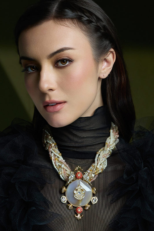 Enchanted Blossom Pendant Necklace 
