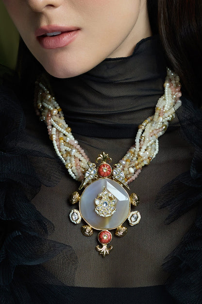Enchanted Blossom Pendant Necklace 