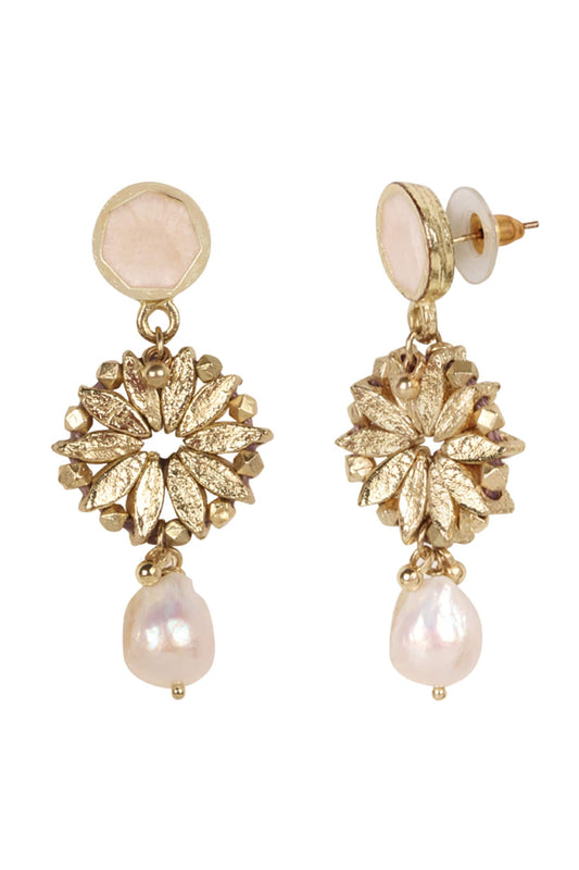 Reja Pearl Drop Earrings 