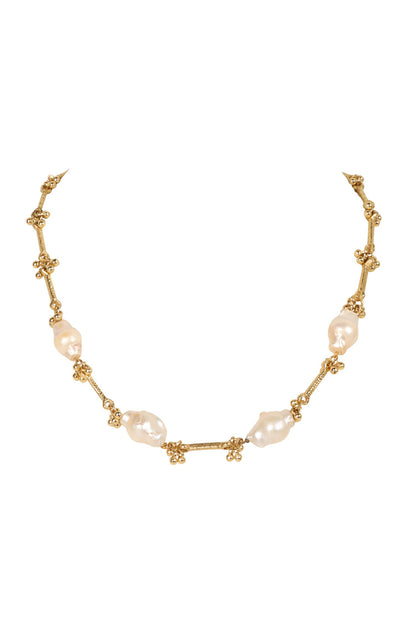 Mallika Pearl Necklace 