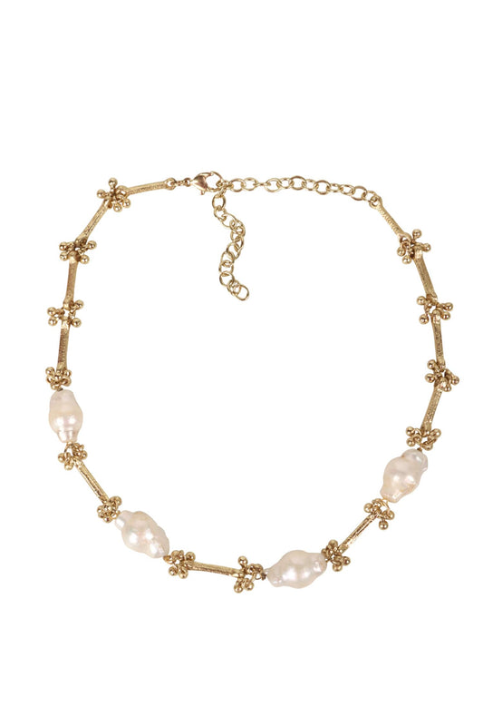 Mallika Pearl Necklace 