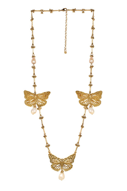 Akshara Butterfly Necklace 