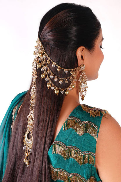 Vrishti Embellished Hair Chain Jewelry  