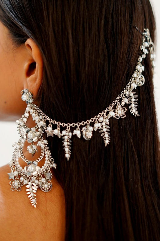 Tiya Embellished Earrings 