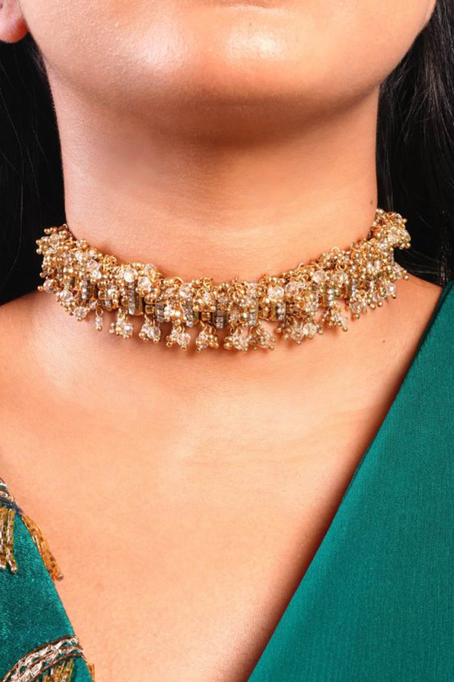 Smira Embellished Choker 