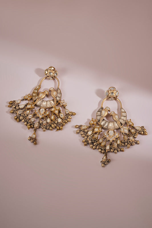 Imani Zirconia Embellished Drop Earrings 
