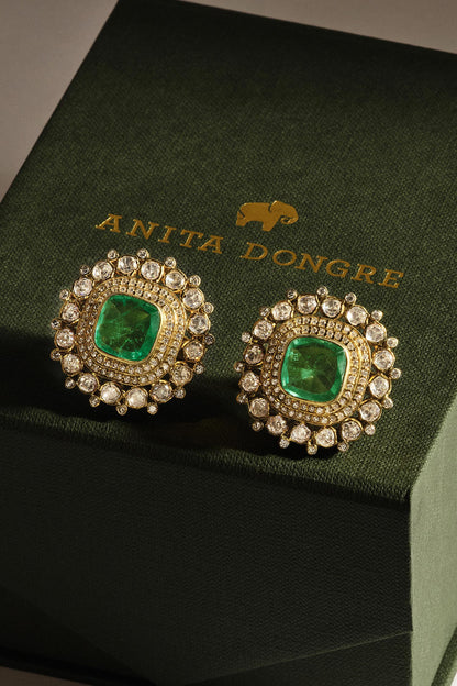 Ahmreen Zircon Embellished Studs 