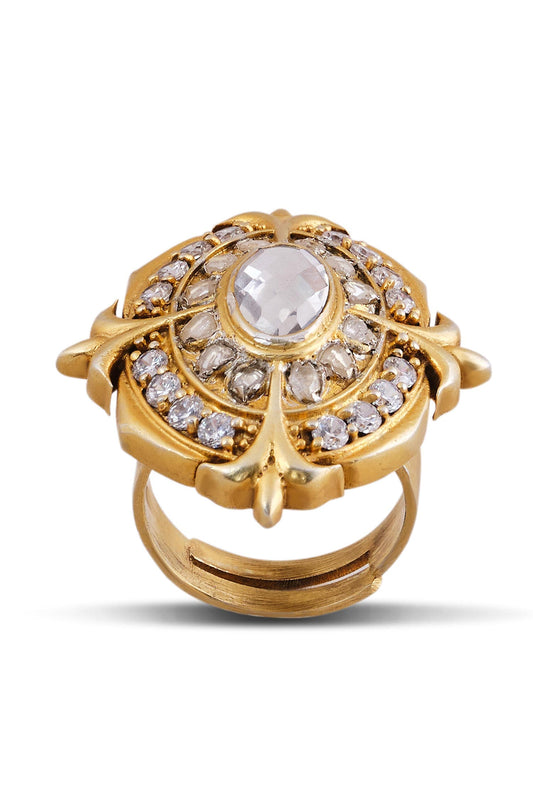 Nyambura Zircon Embellished Ring 