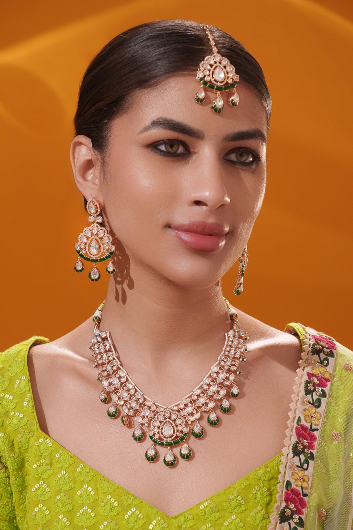 Teardrop Necklace Set 