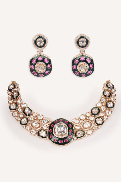 Kundan Necklace Set 