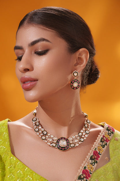 Kundan Necklace Set 