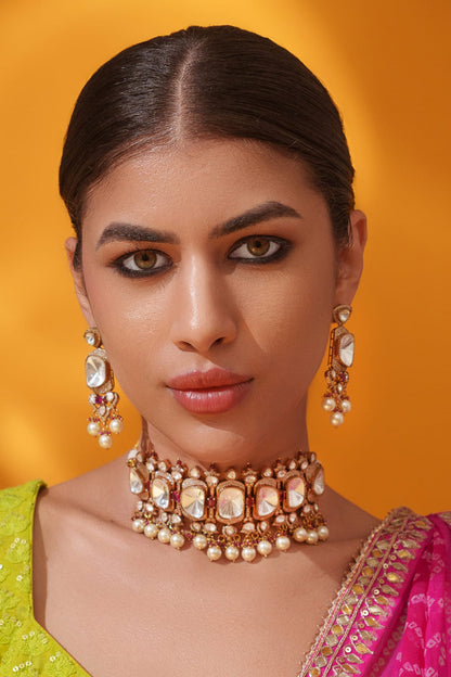 Kundan Studded Choker Set 