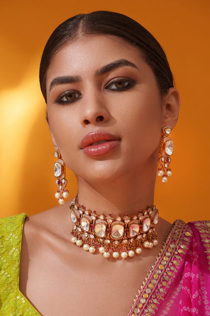 Kundan Studded Choker Set 
