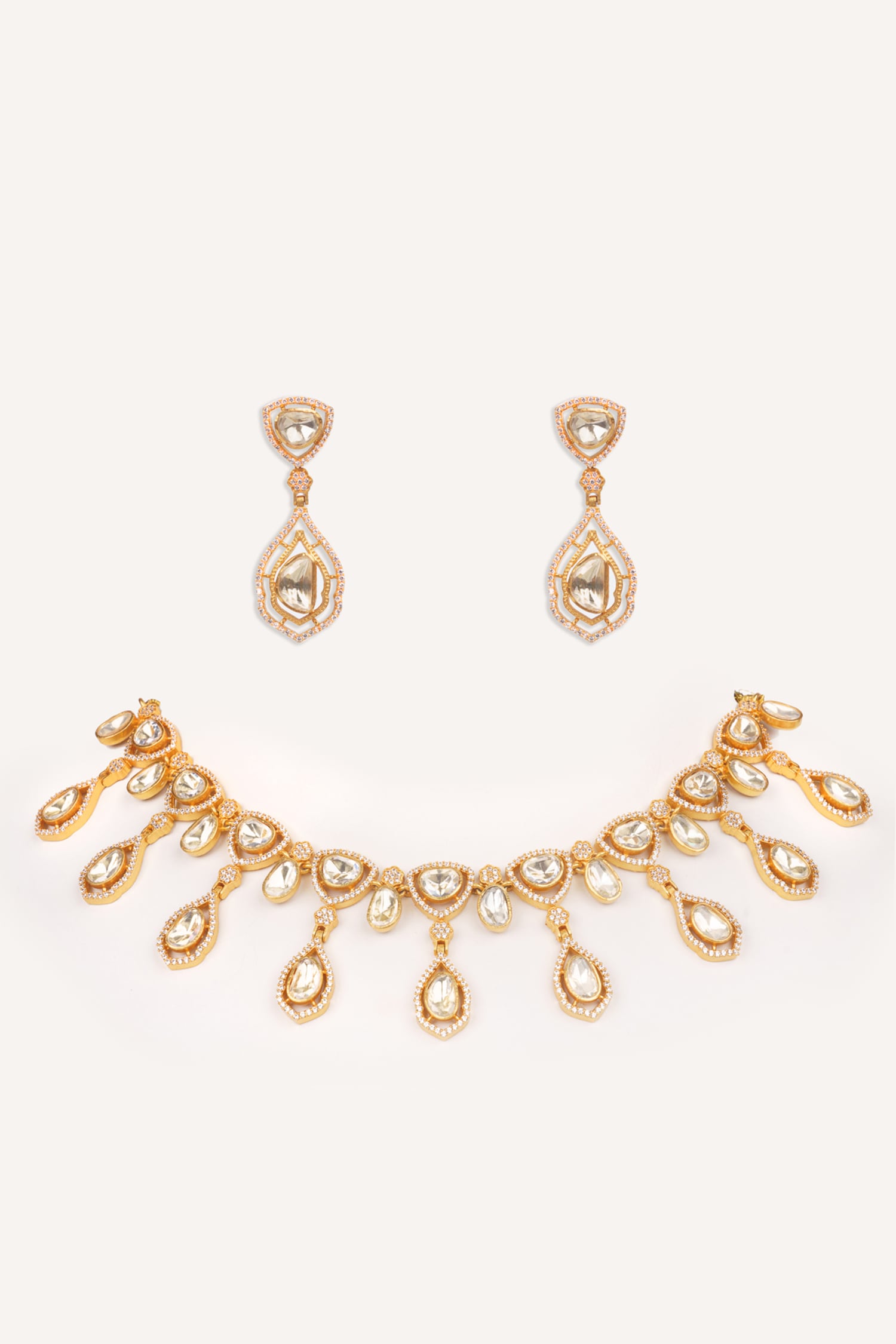 Teardrop Necklace Set 