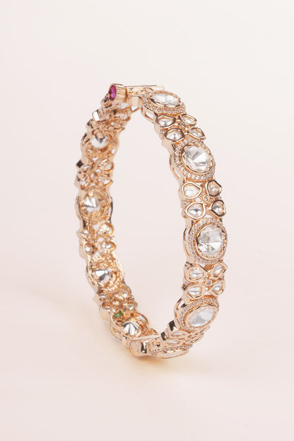 Kundan Bangles - Set of 2 