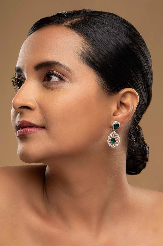 925 Silver Lizzie Drop Earrings 