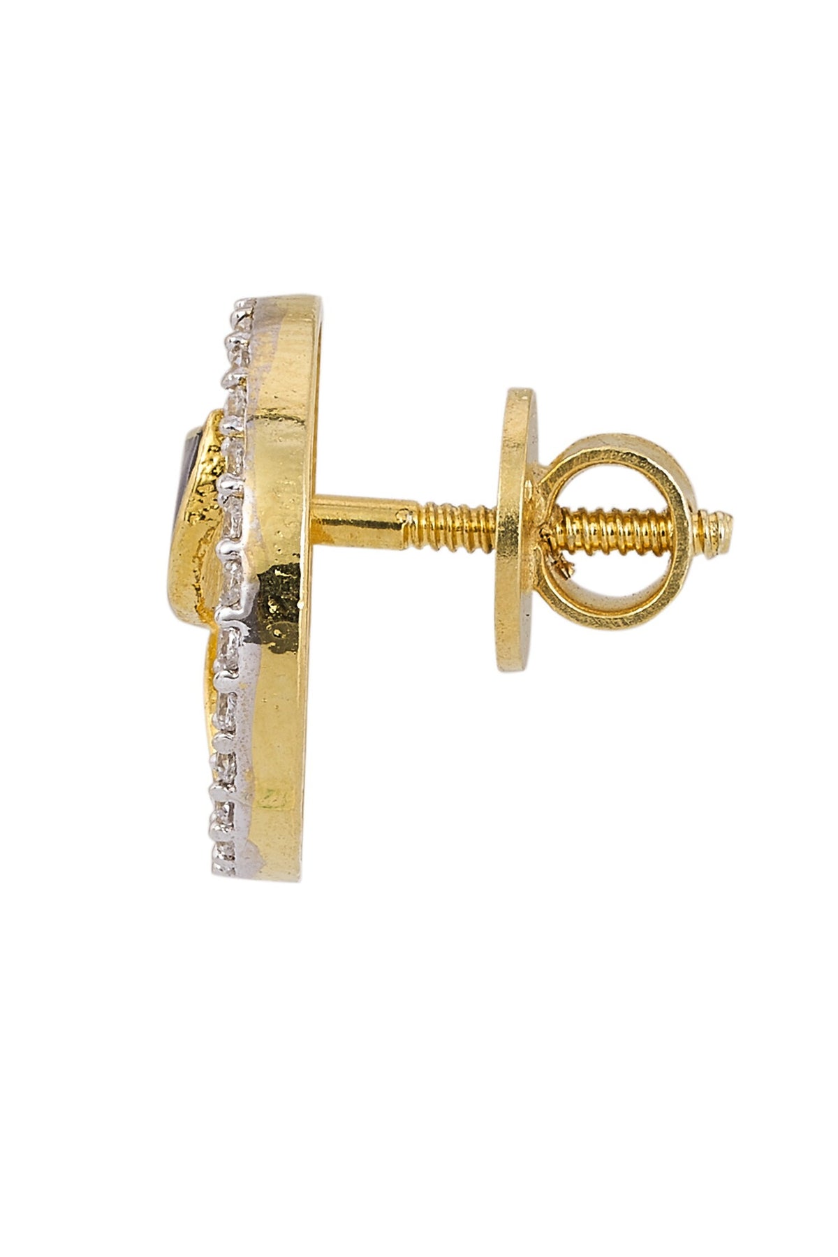 925 Silver Queen Stud Earrings 