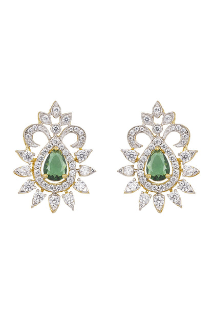 925 Silver Jasmine Stud Earrings 