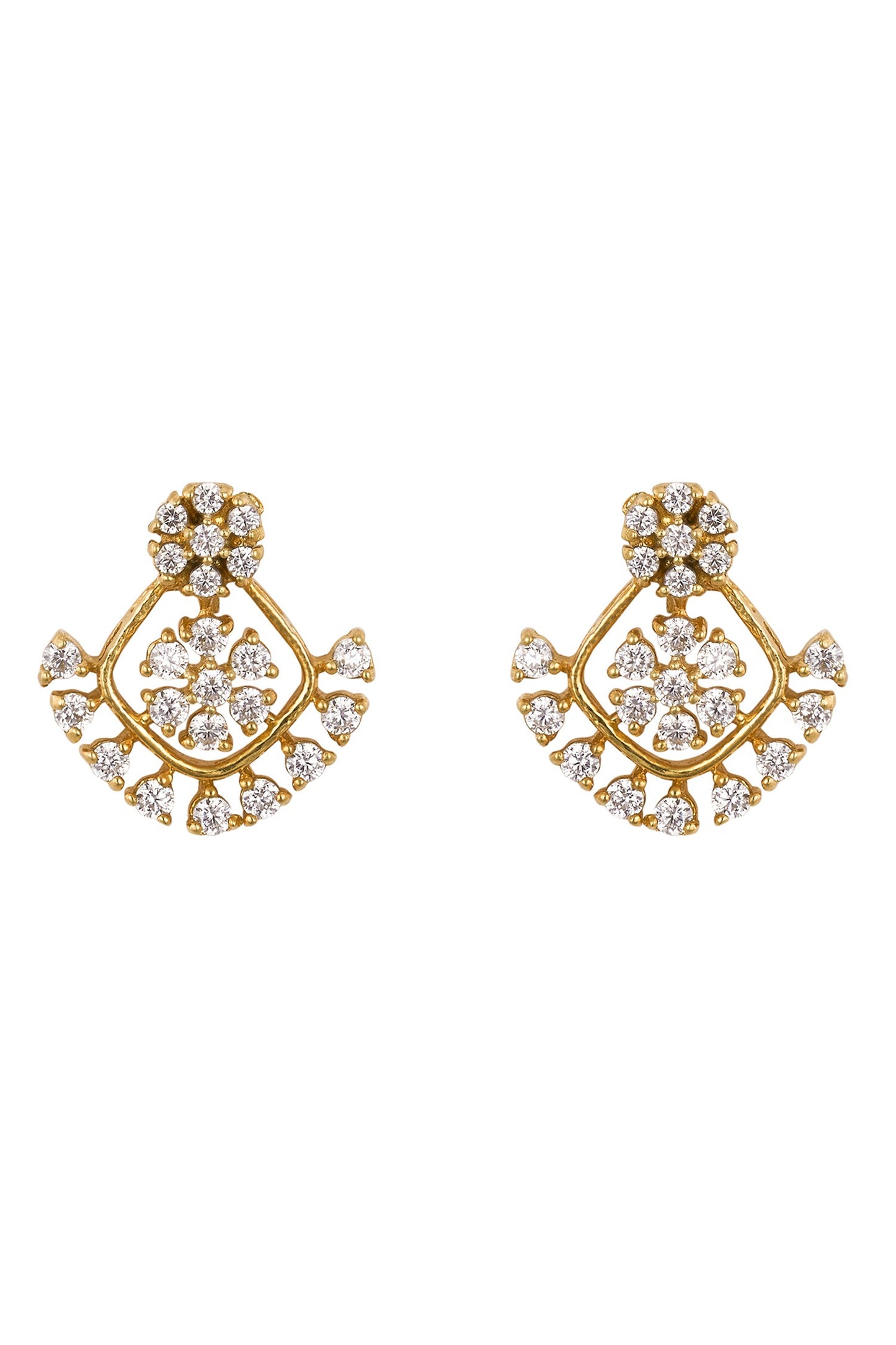 925 Silver Vidya Stud Earrings 