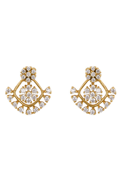 925 Silver Vidya Stud Earrings 