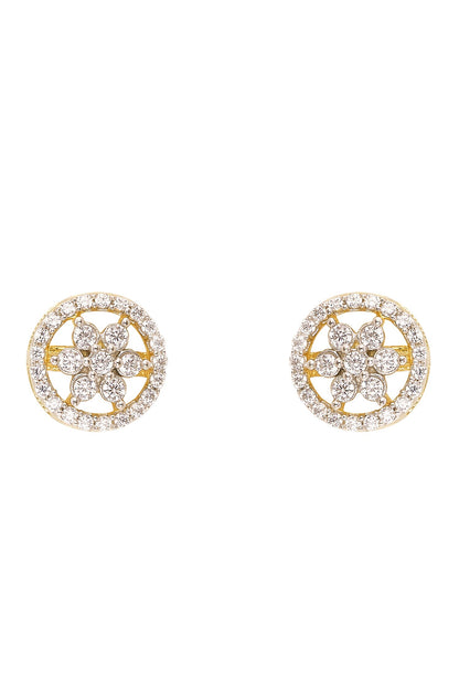 925 Silver Chakra Stud Earrings 