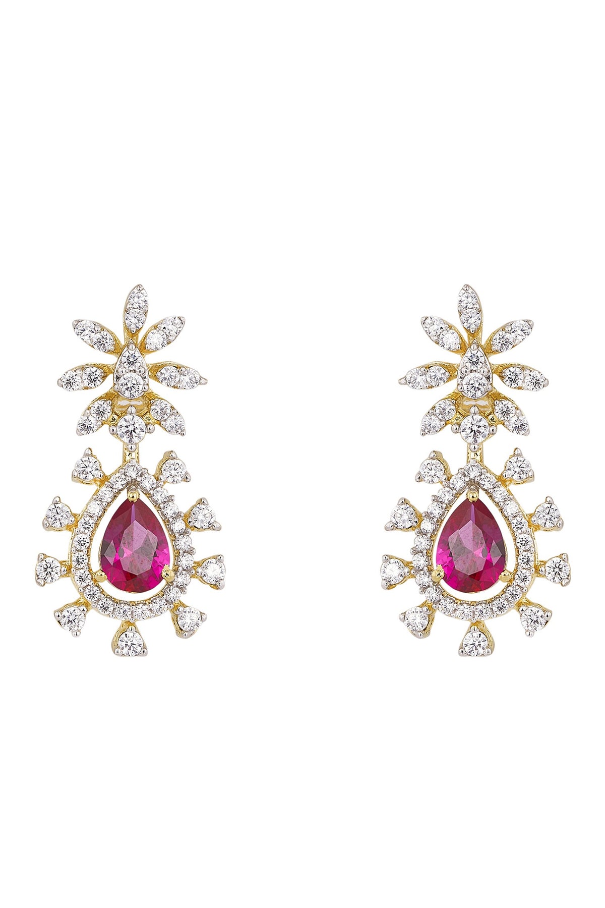 925 Silver Rati Drop Earrings 