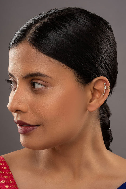 925 Silver Moonvine Mini Earcuffs 