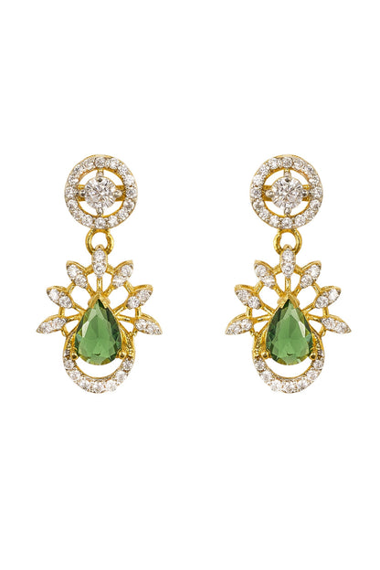 925 Silver Vireya Embellished Earrings 