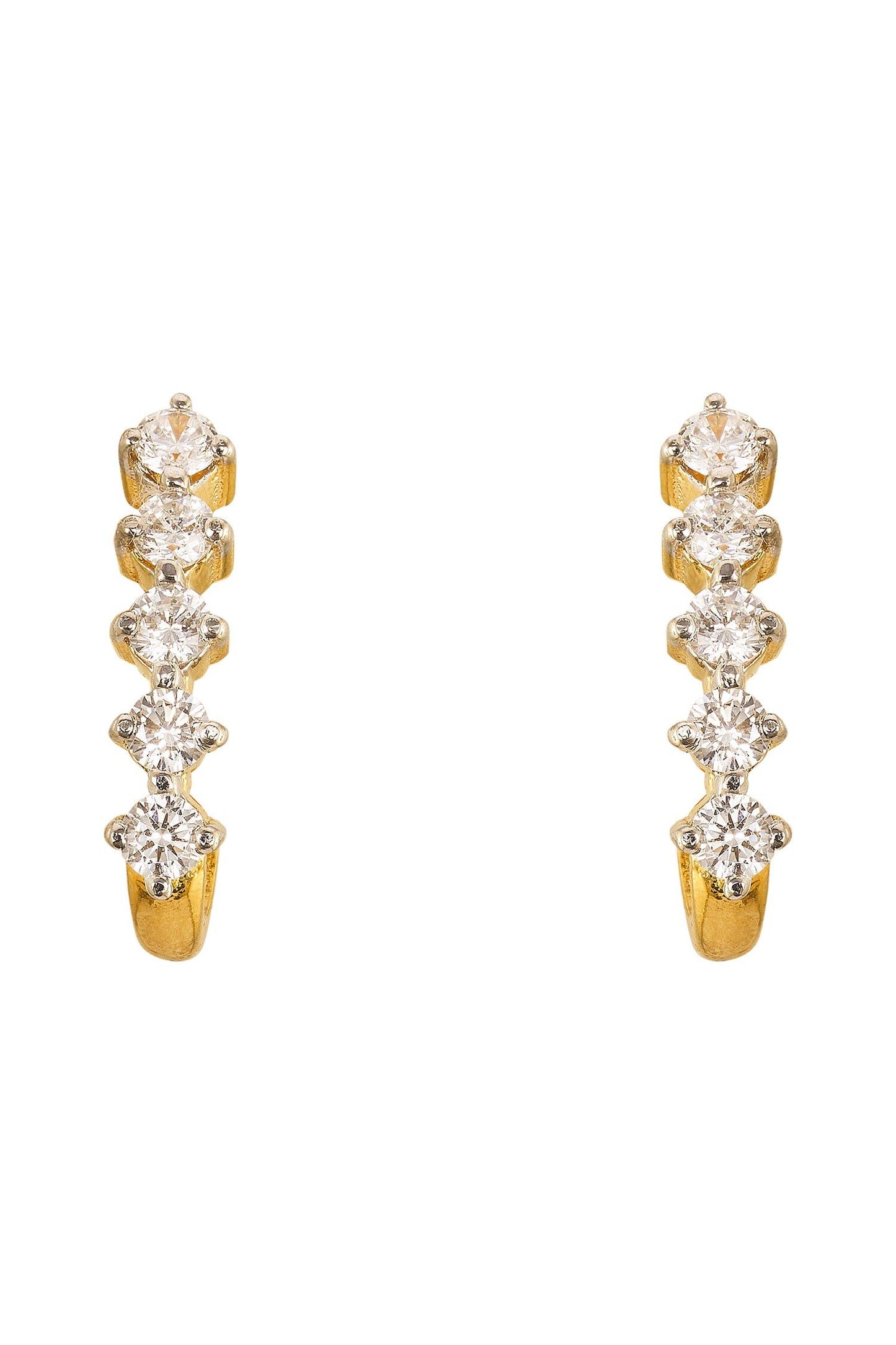 925 Silver Eva Embellished Earrings 