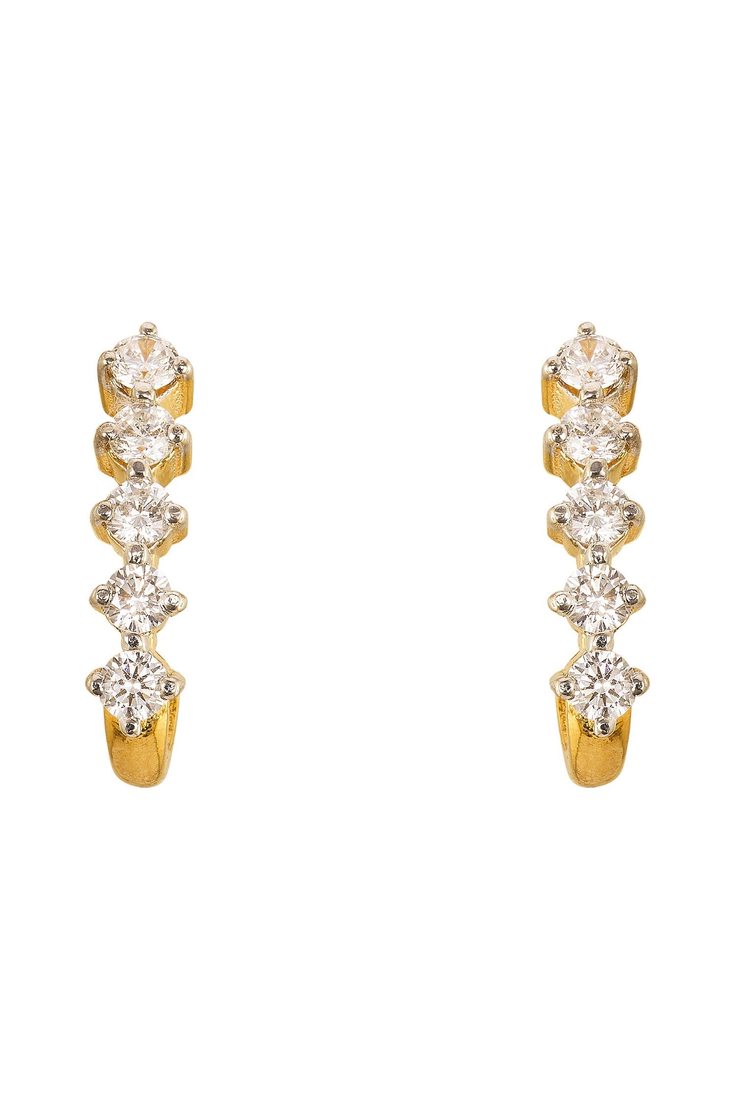 925 Silver Eva Embellished Earrings 