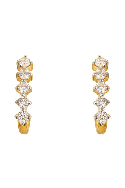 925 Silver Eva Embellished Earrings 