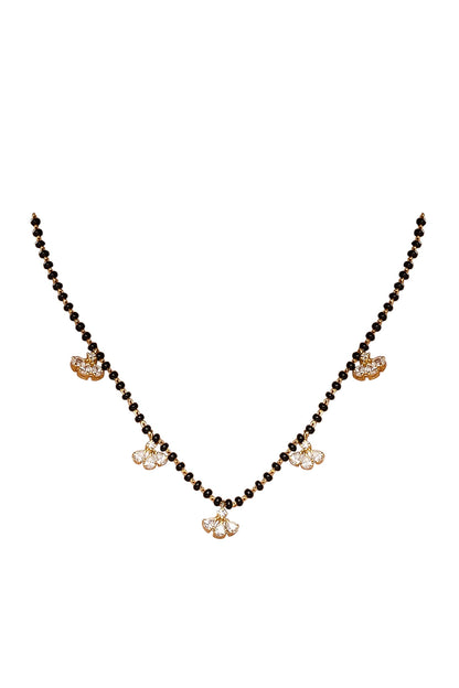 925 Silver Marquise Mangalsutra 