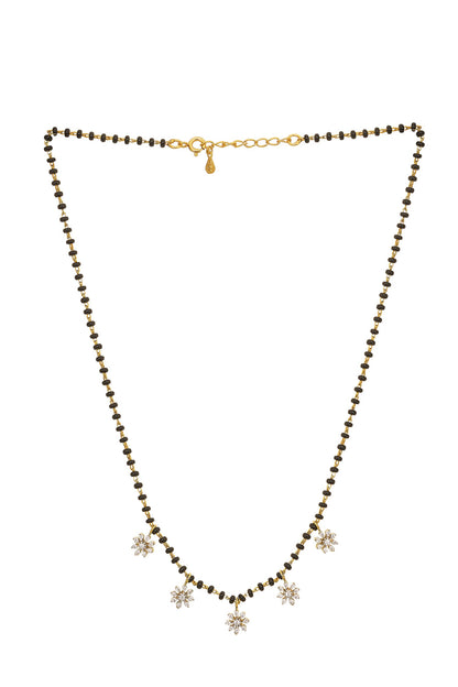 925 Silver Lavender Mangalsutra 