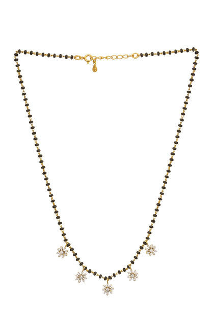 925 Silver Lavender Mangalsutra 