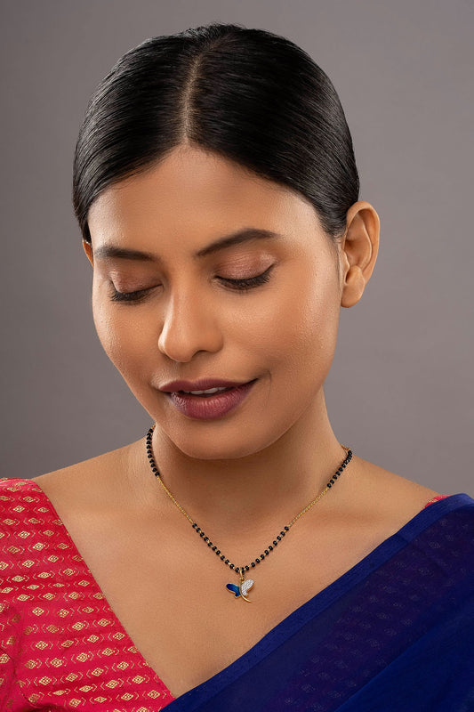 925 Silver Pravaneh Mangalsutra 