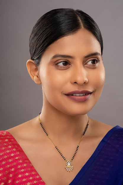 925 Silver Sunshine Mangalsutra 