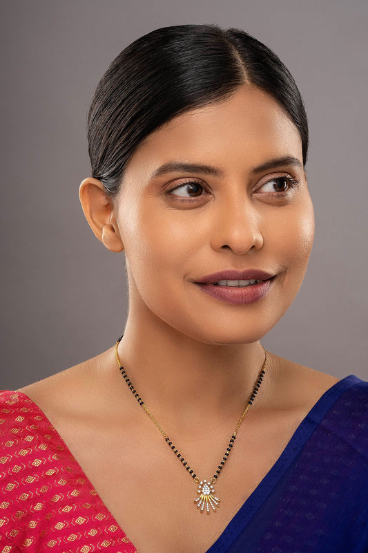 925 Silver Sunshine Mangalsutra 