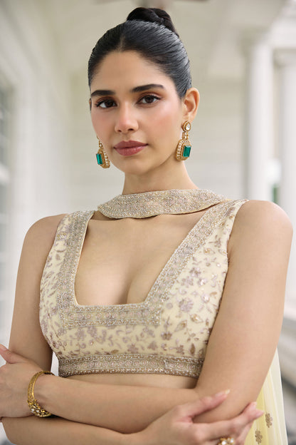 Meher Elan Meher Embellished Choker Set 