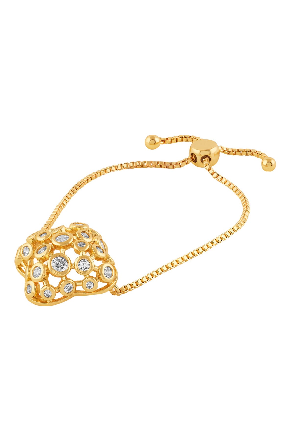 18Kt Gold Plated Norte Bolo Bracelet 